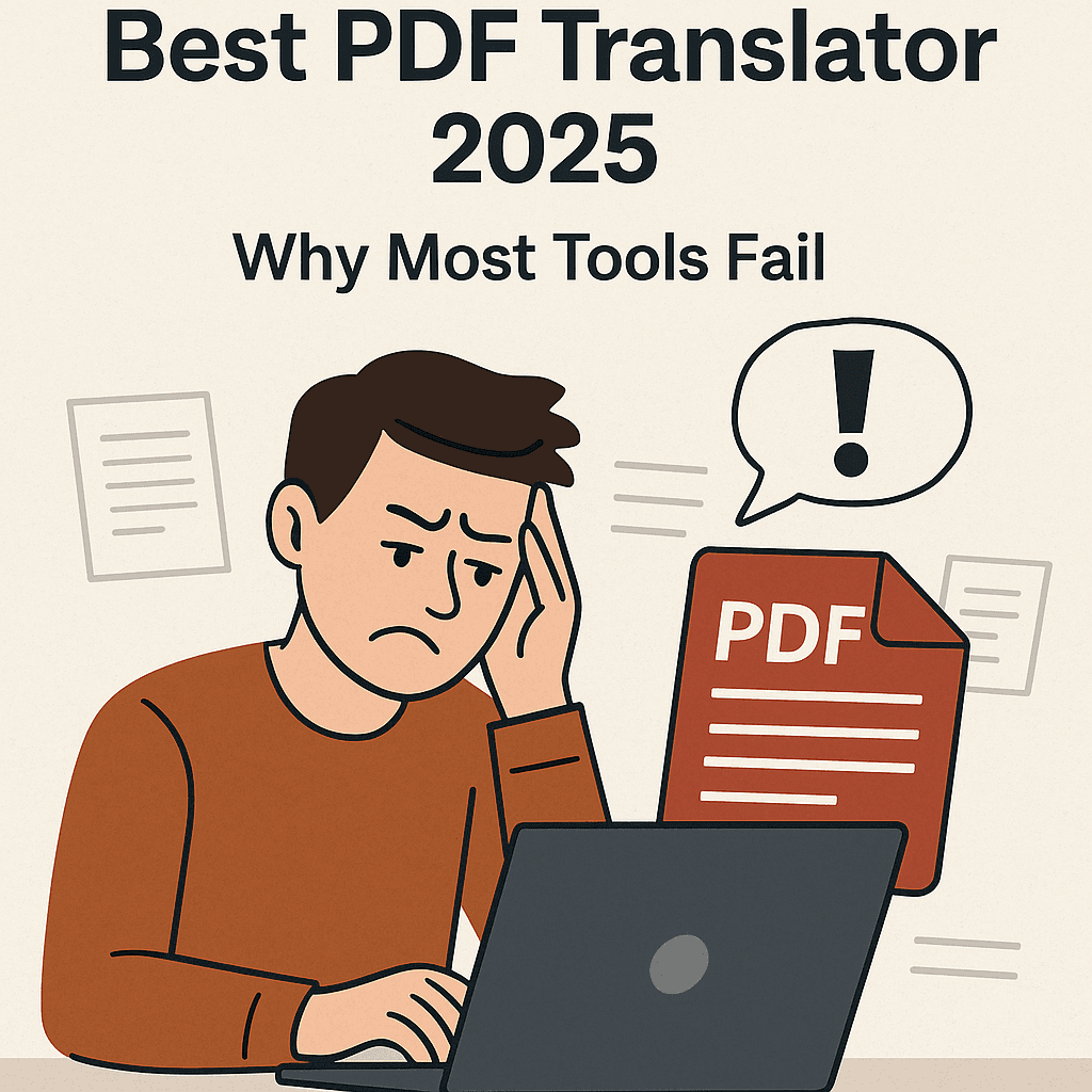 Best PDF Translator 2025 comparison and guide