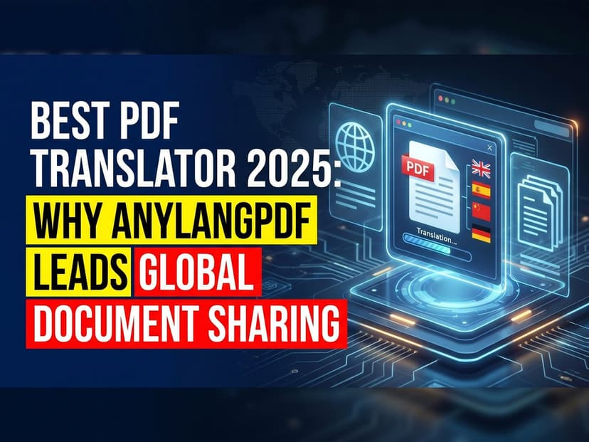Best PDF Translator 2025: Why AnyLangPDF Leads Global Document Sharing