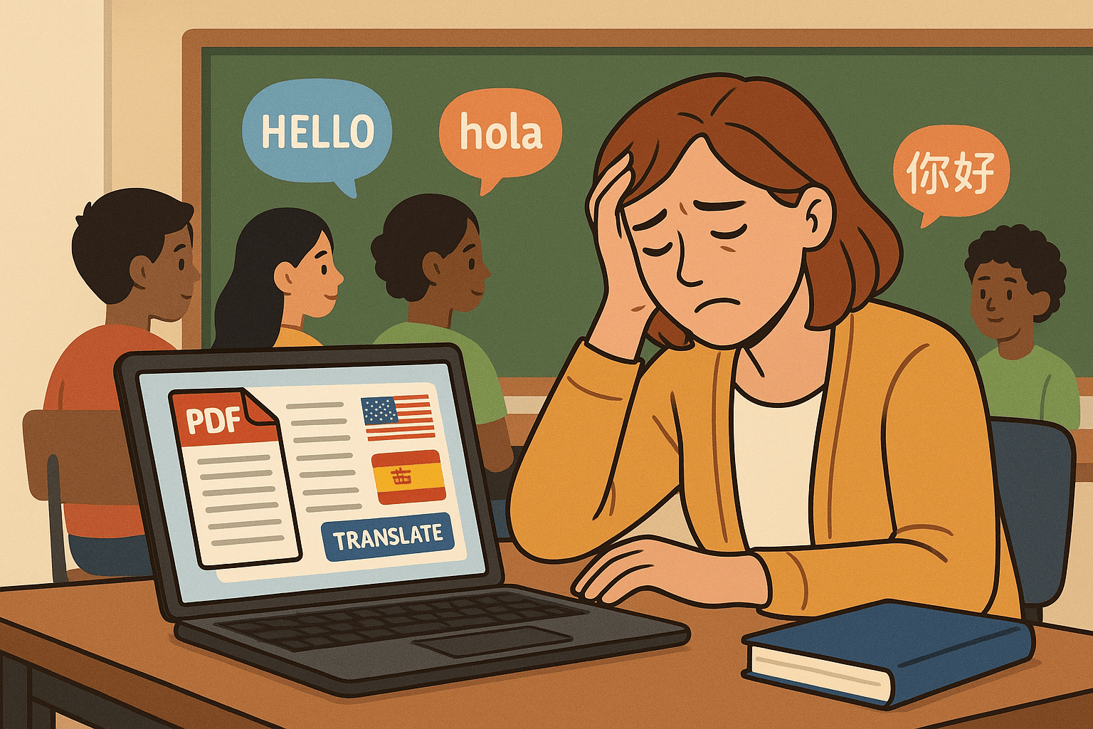 Best PDF Translator for Teachers in Multilingual Classrooms